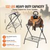 Folding Saddle Rack, 28 x 19 x 37.5 in, Freestanding Horse Saddle Stand, Portable Horse Blanket Holder